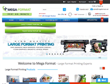 Tablet Screenshot of megaformat.net